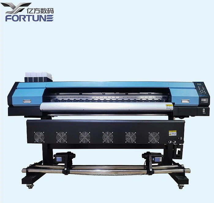 Digital Wide Format Uv Inkjet Printer I3200 Two Head Eco Solvent Printe
